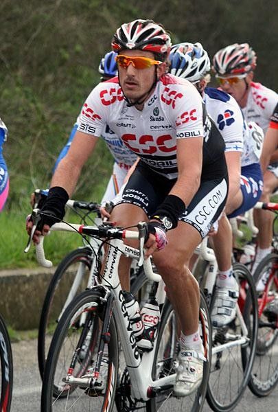 Fabian Cancellara (Team CSC) also uses the race as preparation for the upcoming classics.