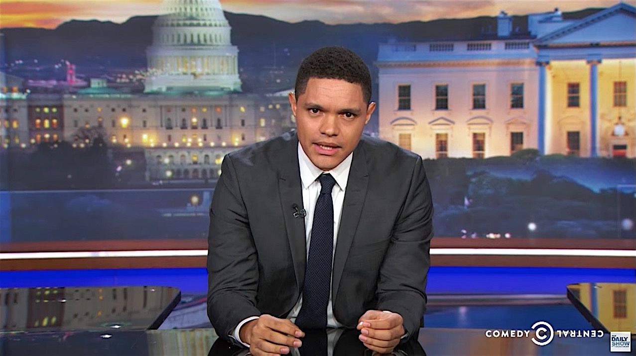 Trevor Noah tries to explain racism