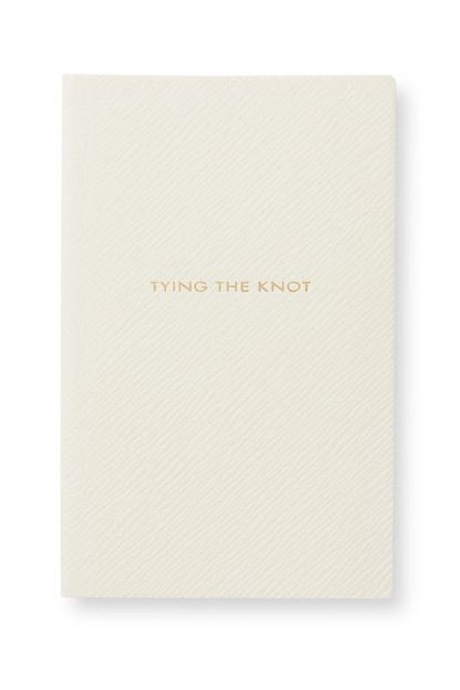 Smythson "Tying The Knot" Panama Notebook