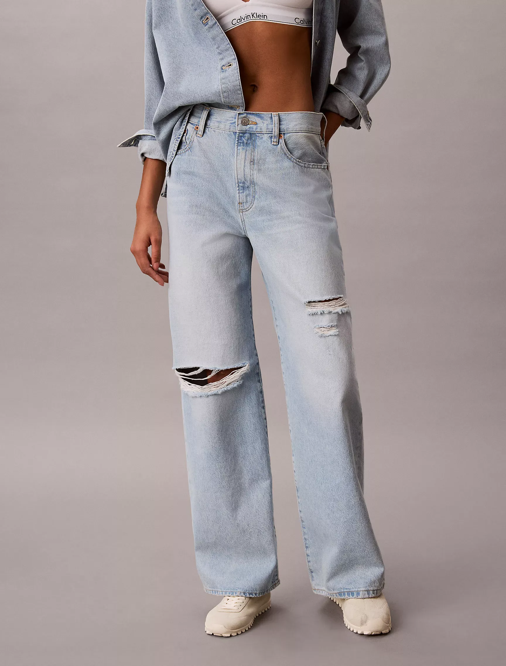 Calvin Klein, Wide Leg Jeans