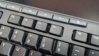 Power button on Logitech keyboard