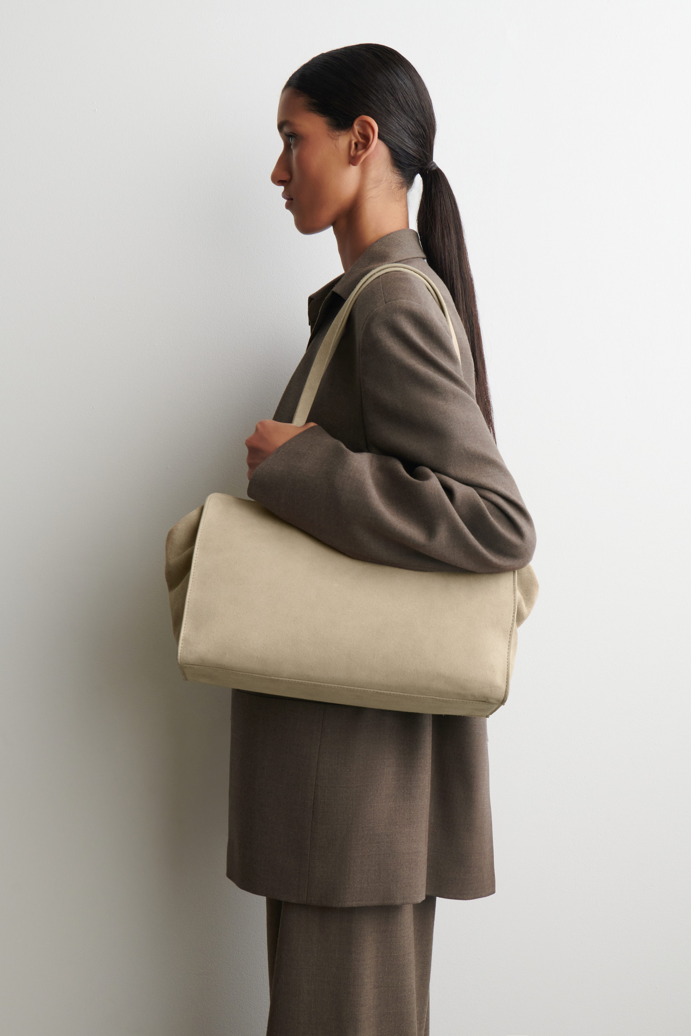 Marais Bowling Bag - Suede