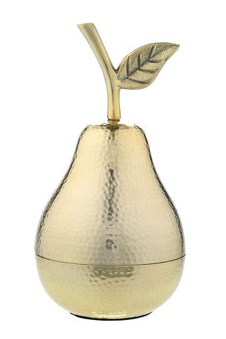 Large Gold Pear Ornament, £8
