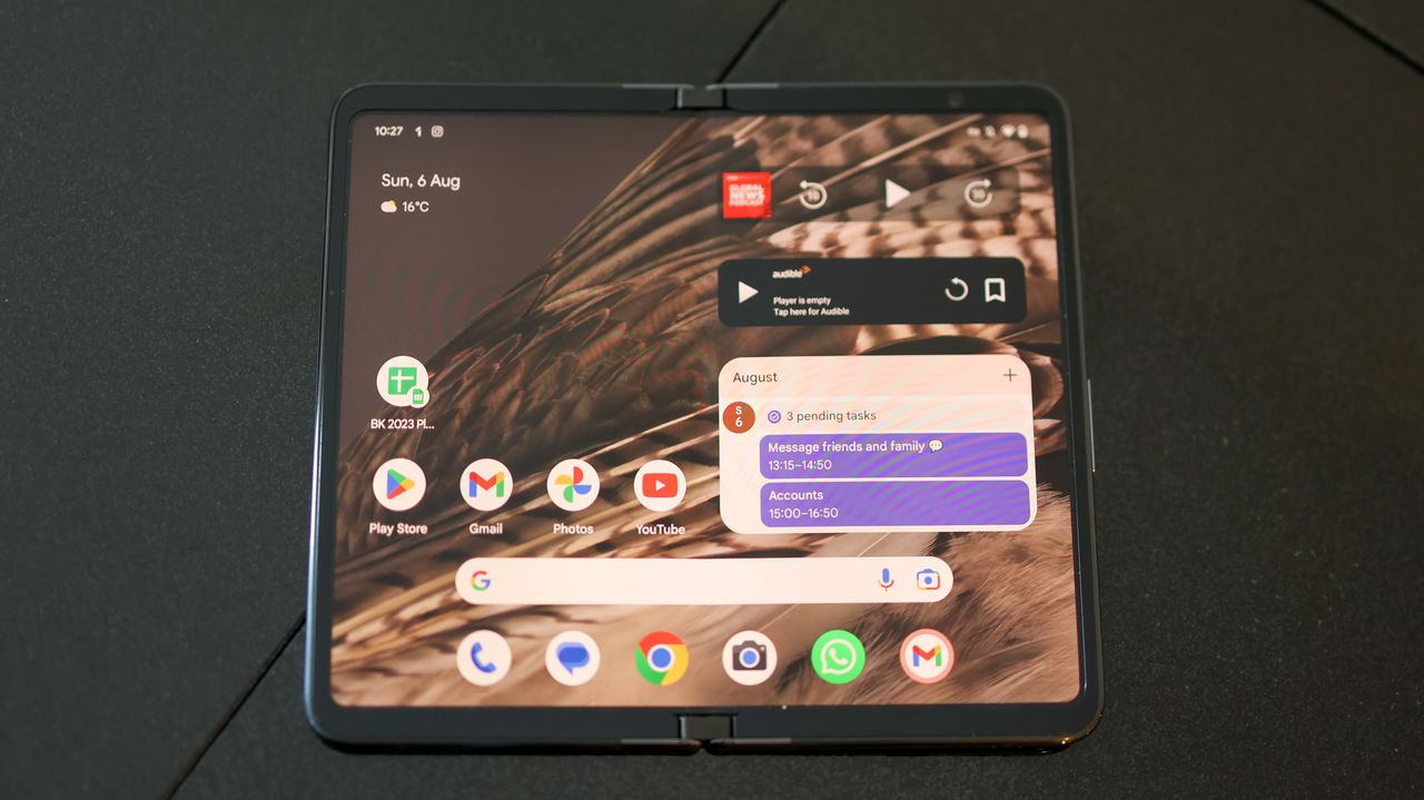 A photo of the Google Pixel Fold