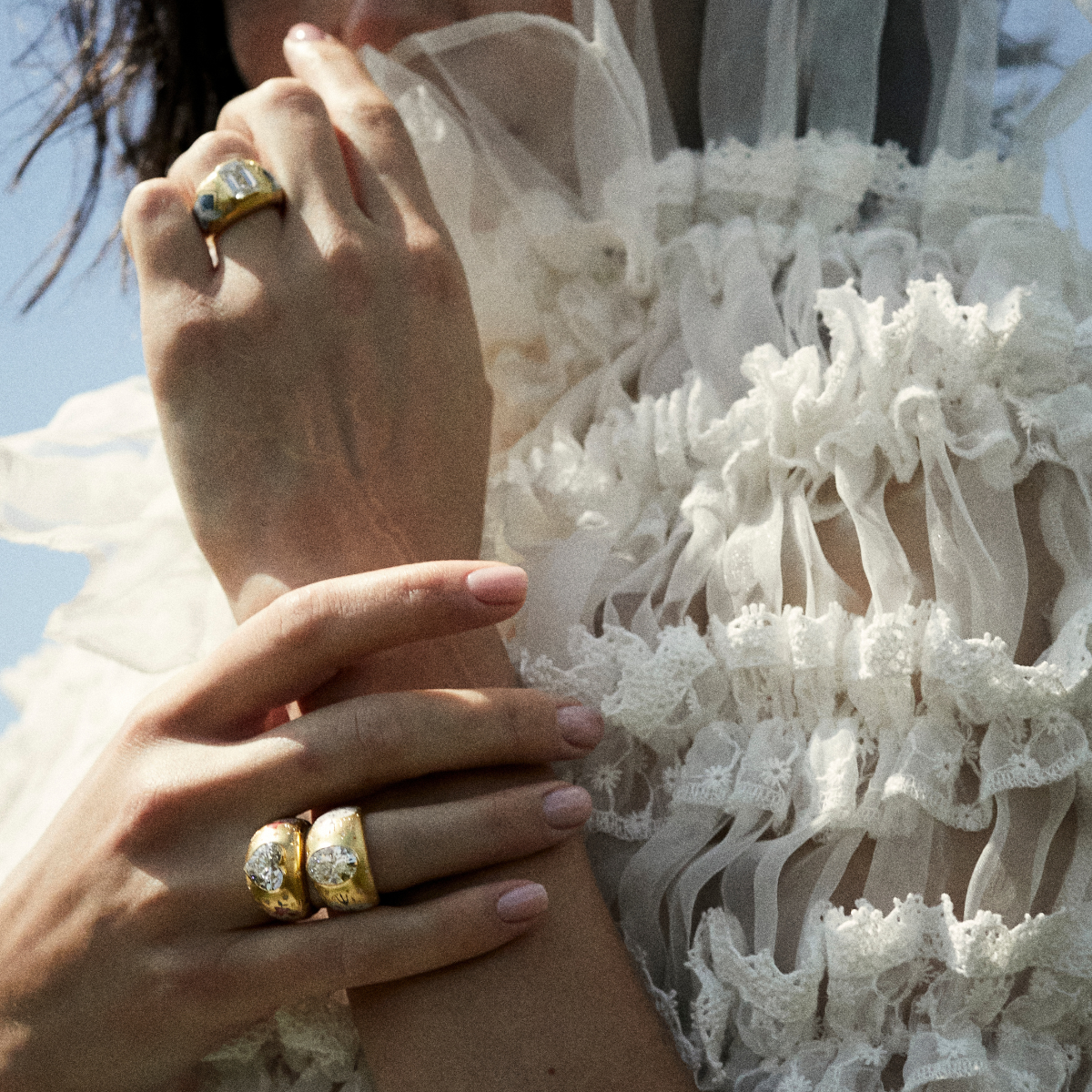 a woman carrying a chanel bag