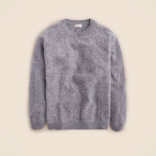 J.Crew Brushed Cashmere Relaxed Crewneck Sweater