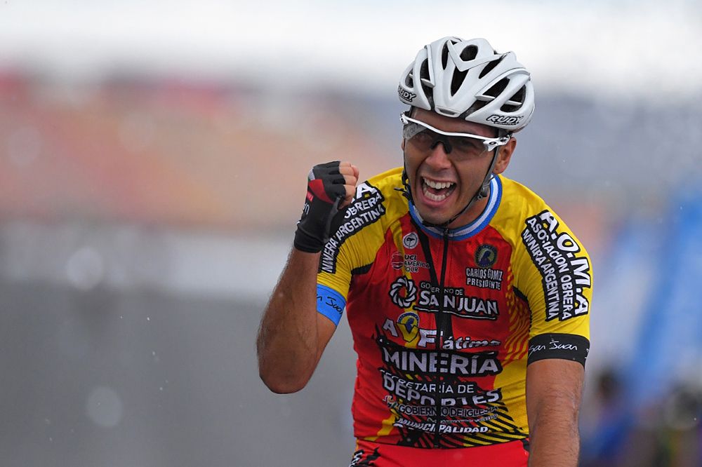 Germ&aacute;n Tivani (Agrupacion Virgen De Fatima) wins stage 6 at Vuelta a San Juan