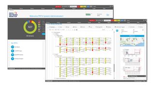 A screenshot of Paessler PRTG Network Monitor 21.4