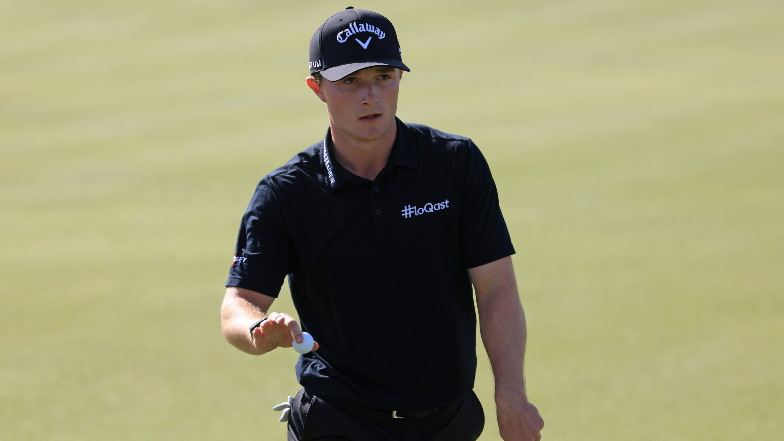 Blades Brown acknowledges the fans