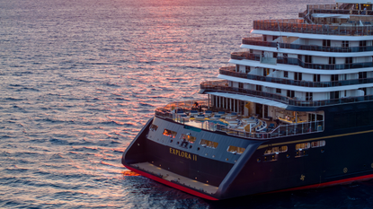Explora II cruise ship at sea.