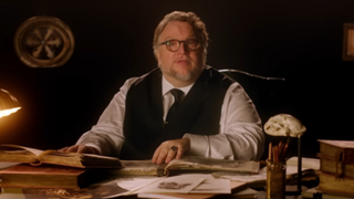 Guillermo del Toro in the first look for Cabinet of Curiosities.