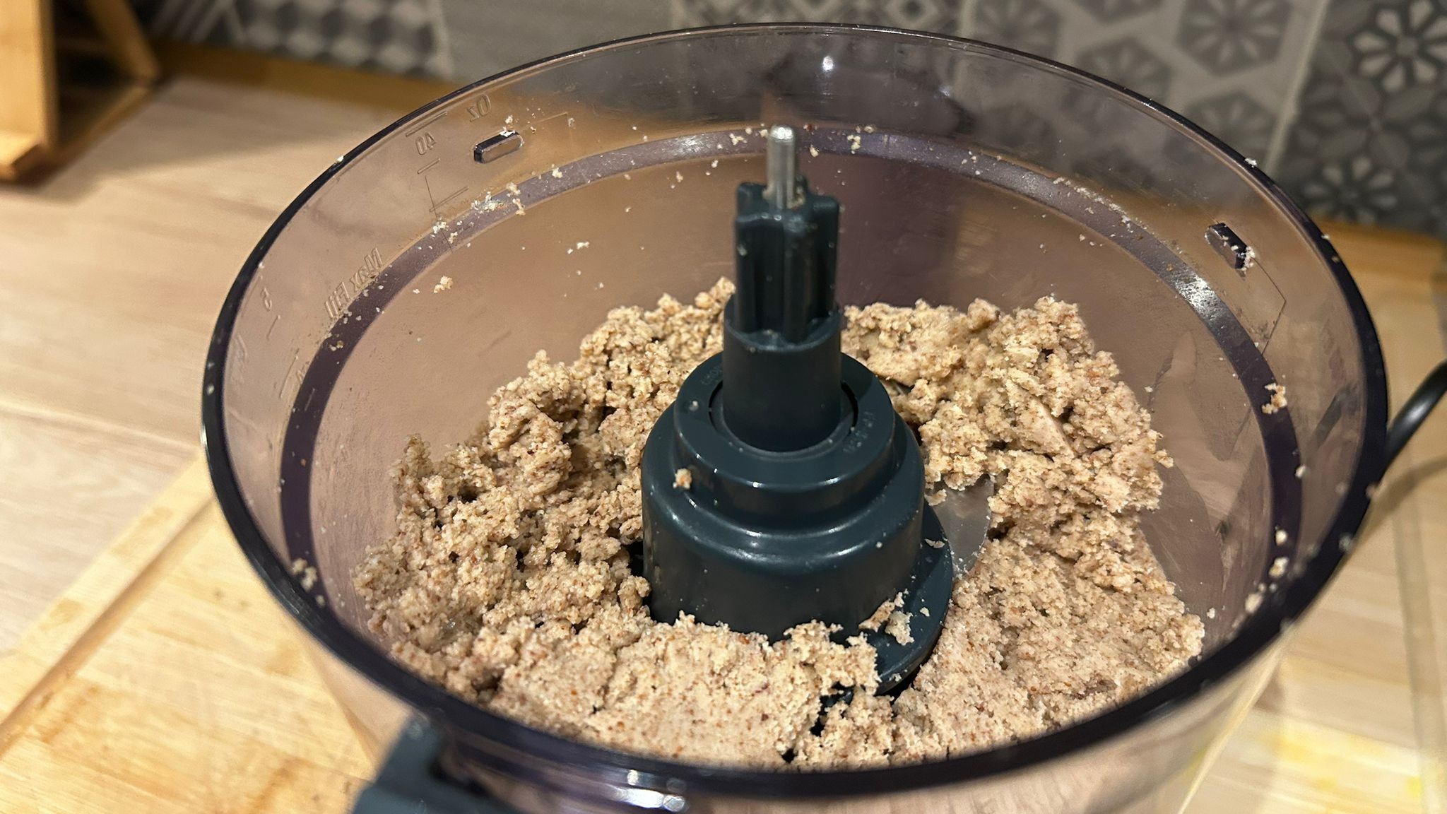 Almond butter made using Cuisinart Flexprep 1.1L food processor