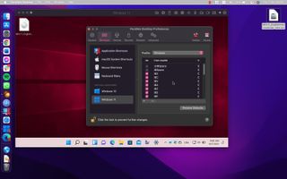 How to run Windows 11 in macOS Monterey screenshot