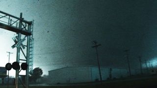 Shot of a tornado in Netflix's "Twister: Caught in the Storm" documentary