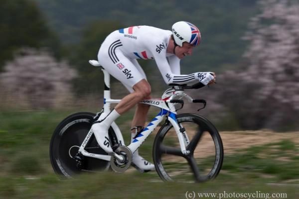 Bradley Wiggins (Team Sky) finished second behind Martin