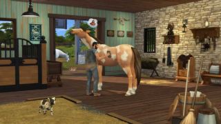 The Sims 4 horse ranch