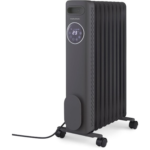 Moprhy Richards HeatFlux digital oil-filled radiator in black