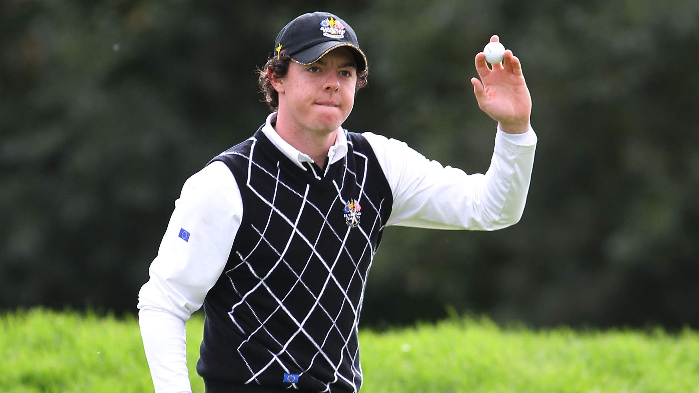 Rory McIlroy at the Ryder Cup