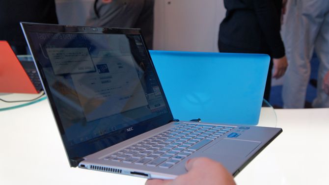 Nec Lavie Z Hands On World S Lightest Ultrabook Weighs Just 1 9 Pounds Laptop Mag