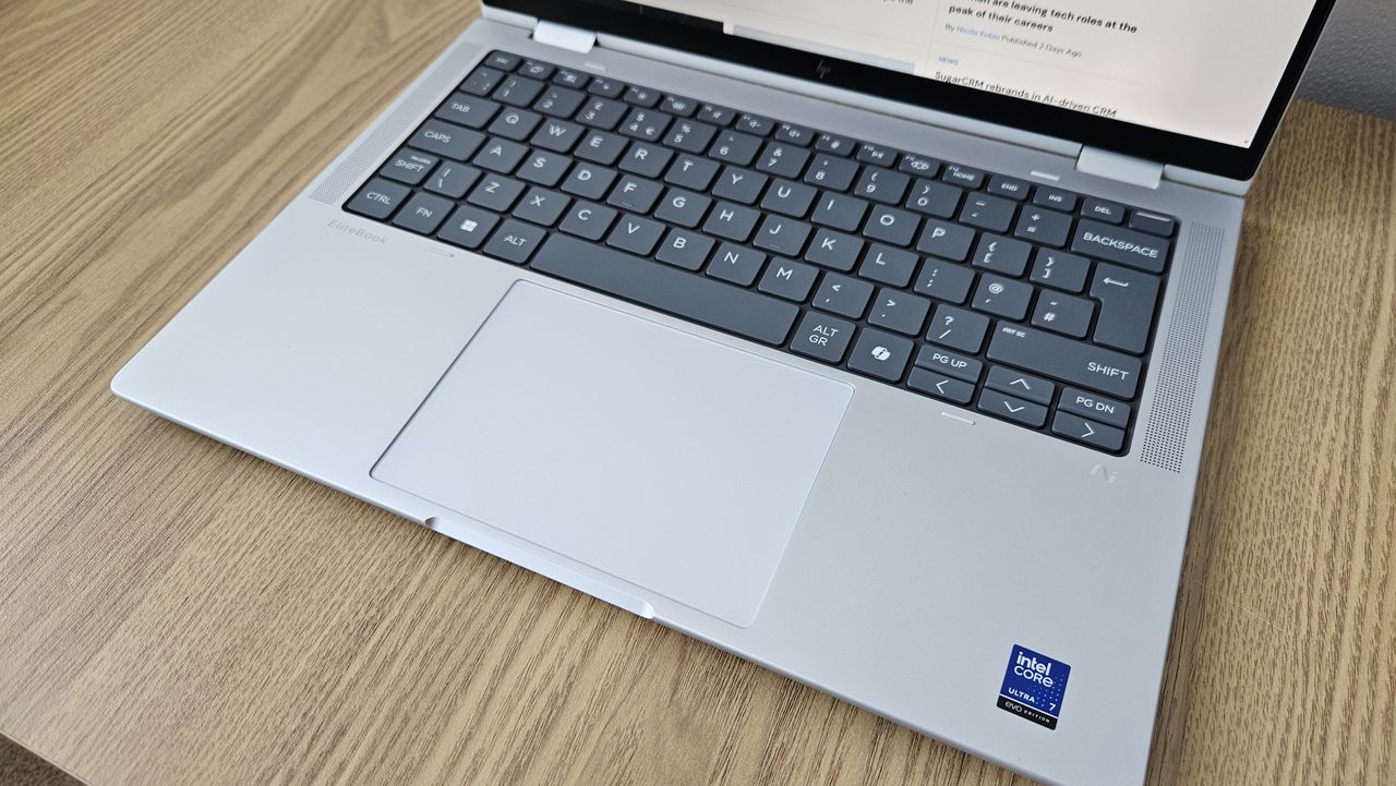 The HP ZBook XG1i on a desk