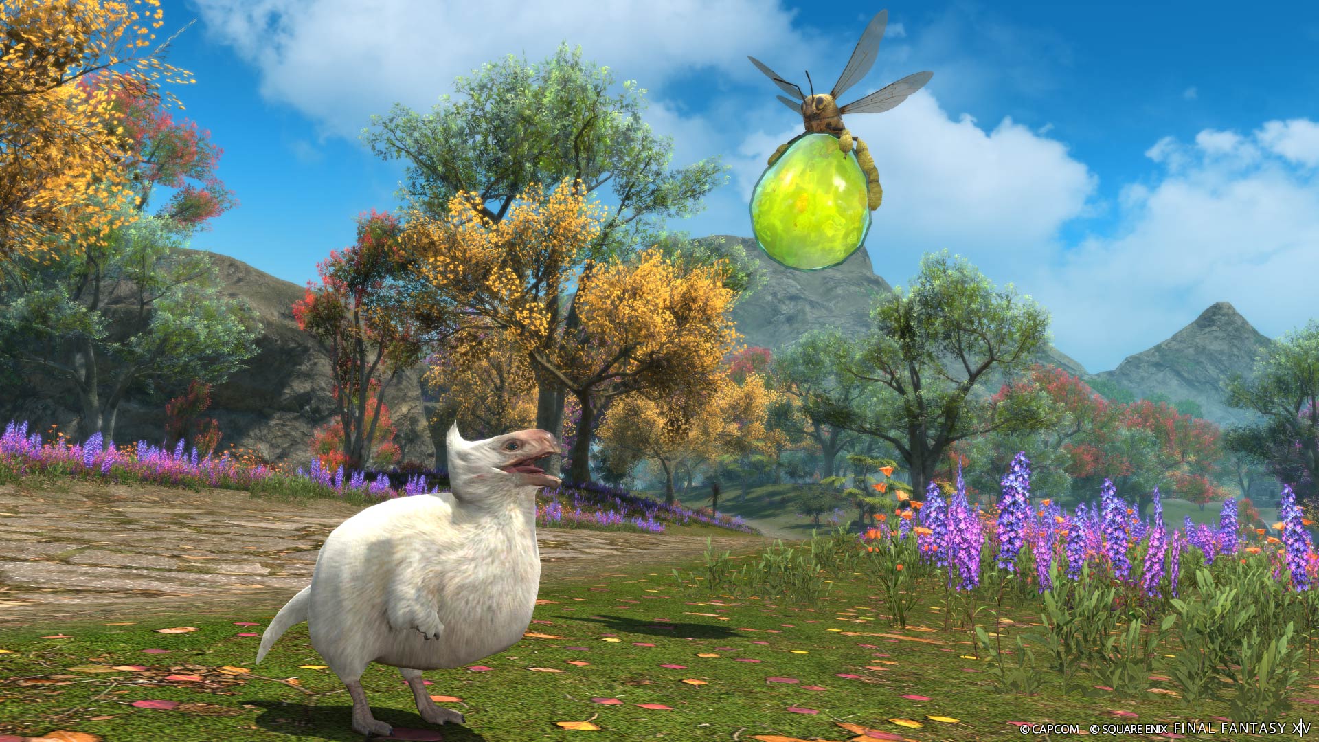 The Final Fantasy XIV x Monster Hunter Wilds collab event rewards