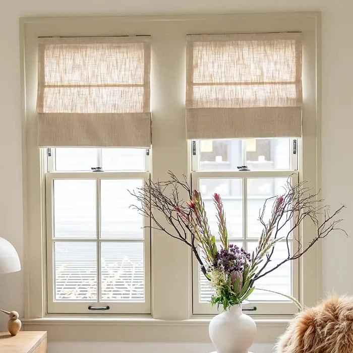 TWOPAGES, Liz Linen Roman Shade Cordless