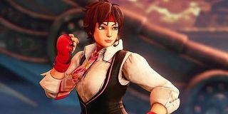 Sakura, from Street Fighter.