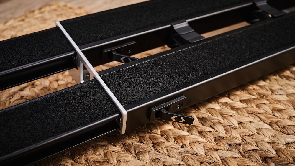 Close up of the D&rsquo;Addario XPND 1 quick release mechanism