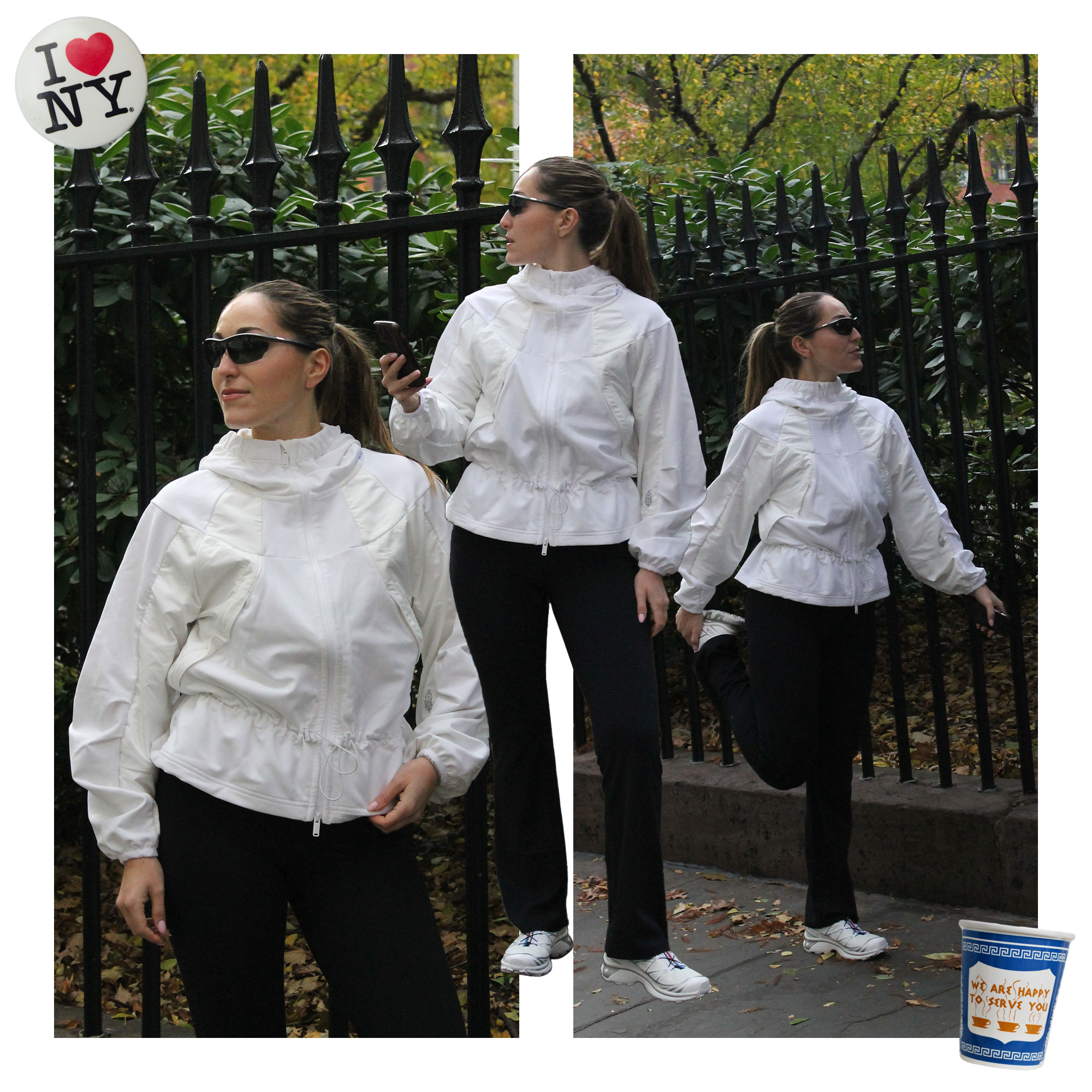 Editor Wearing FP Movement Outfit in NYC