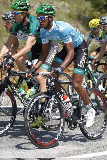 Tour of Turkey leader Natnael Berhane (Team Europcar)