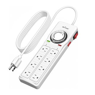 BN-LINK 8 Outlet Surge Protector with Mechanical Timer