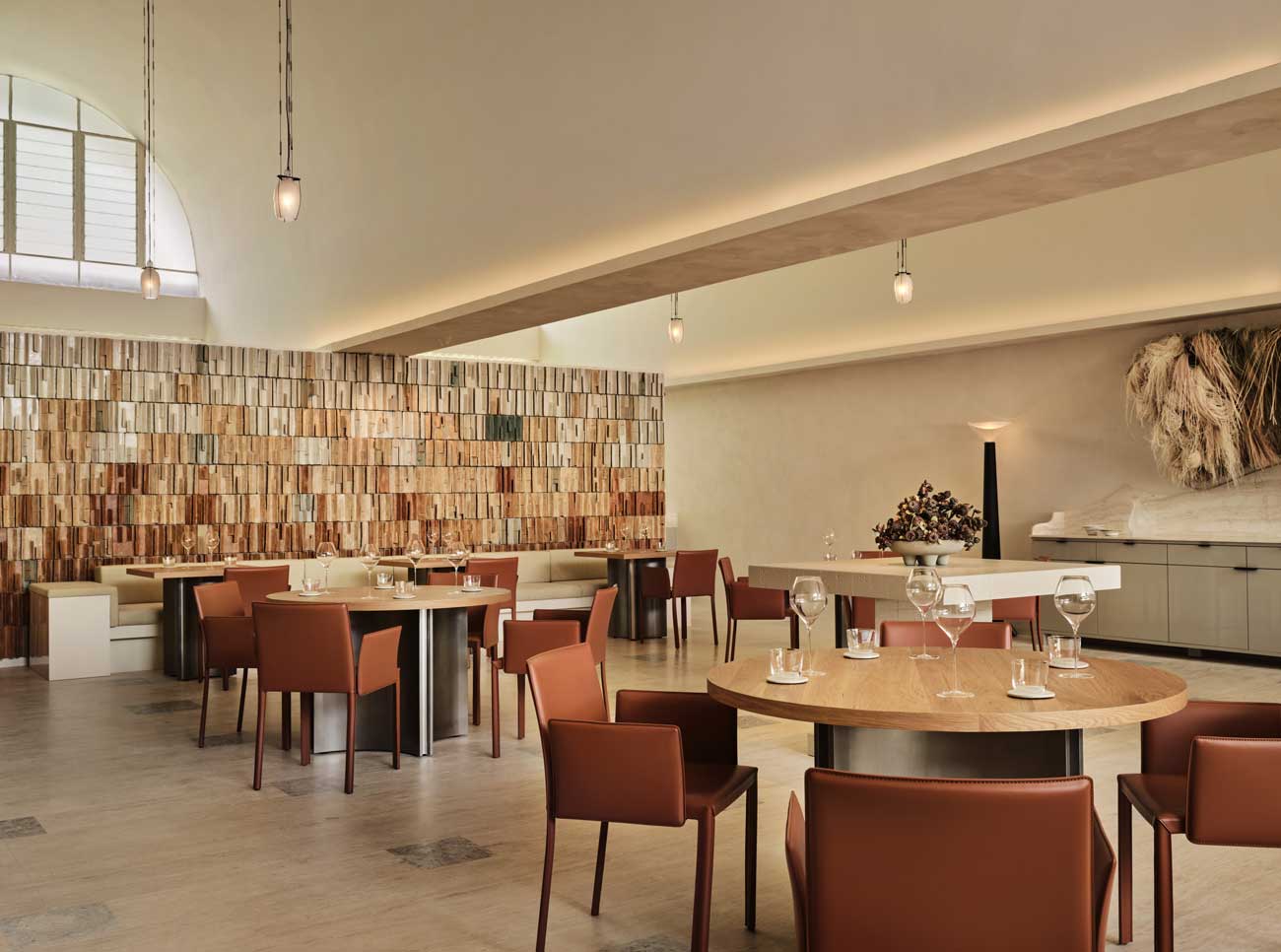 Dining room at Somma in Singapore