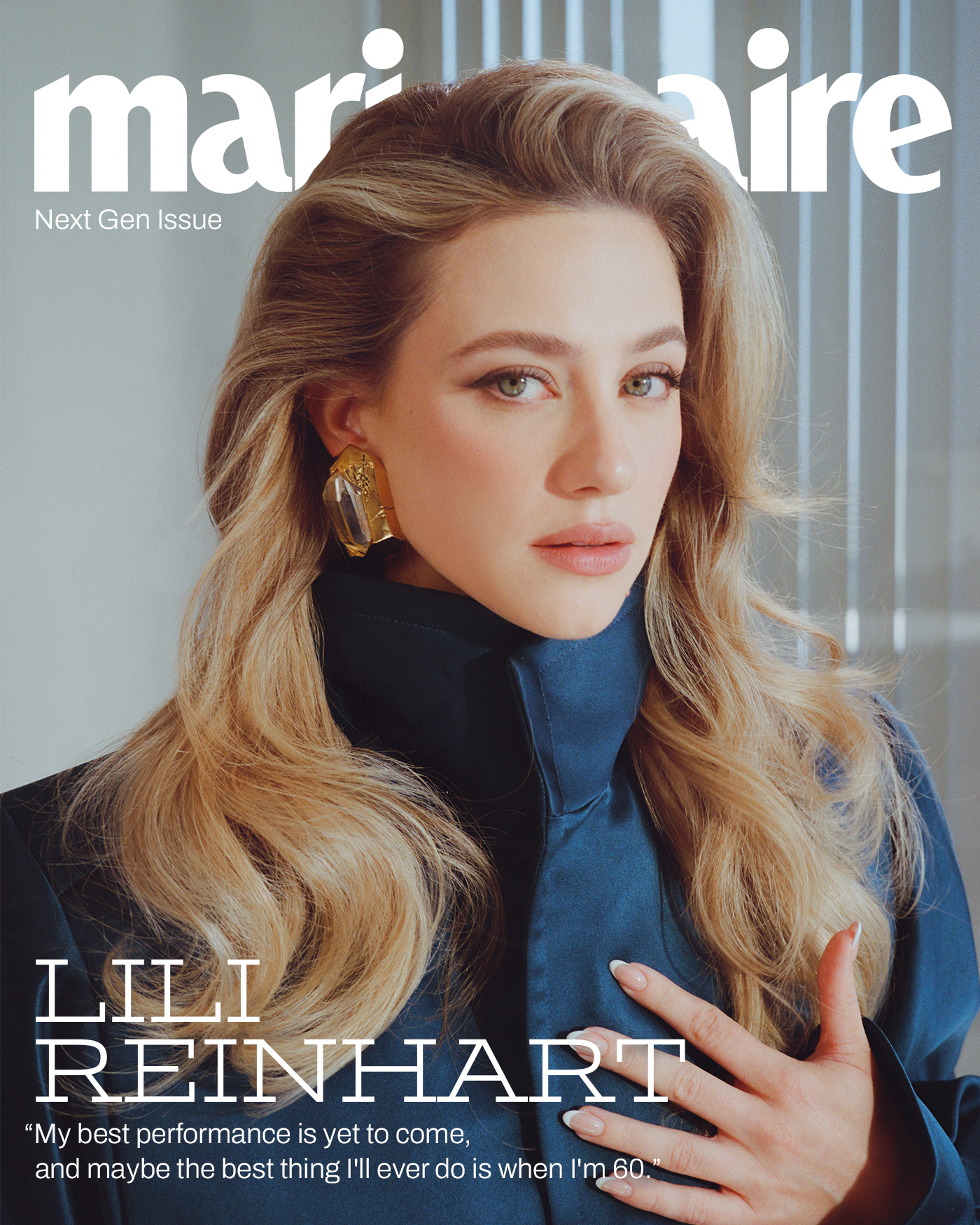 Lili Reinhart on the cover of Marie Claire&#039;s Next Gen issue