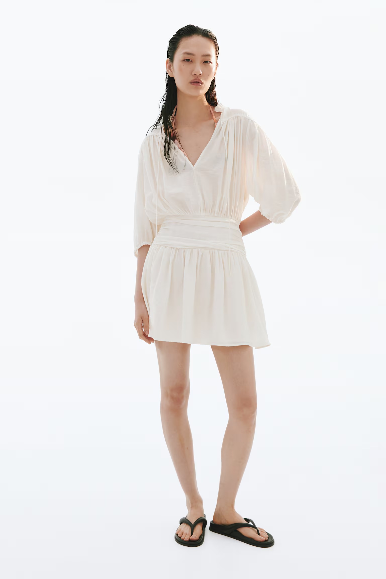 H&amp;M, Draped Tunic Dress
