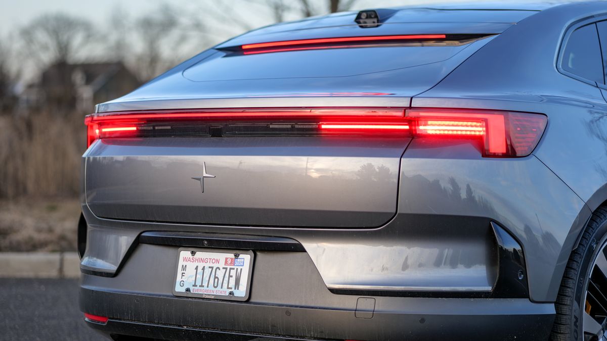 2026 Polestar 4 test drive.