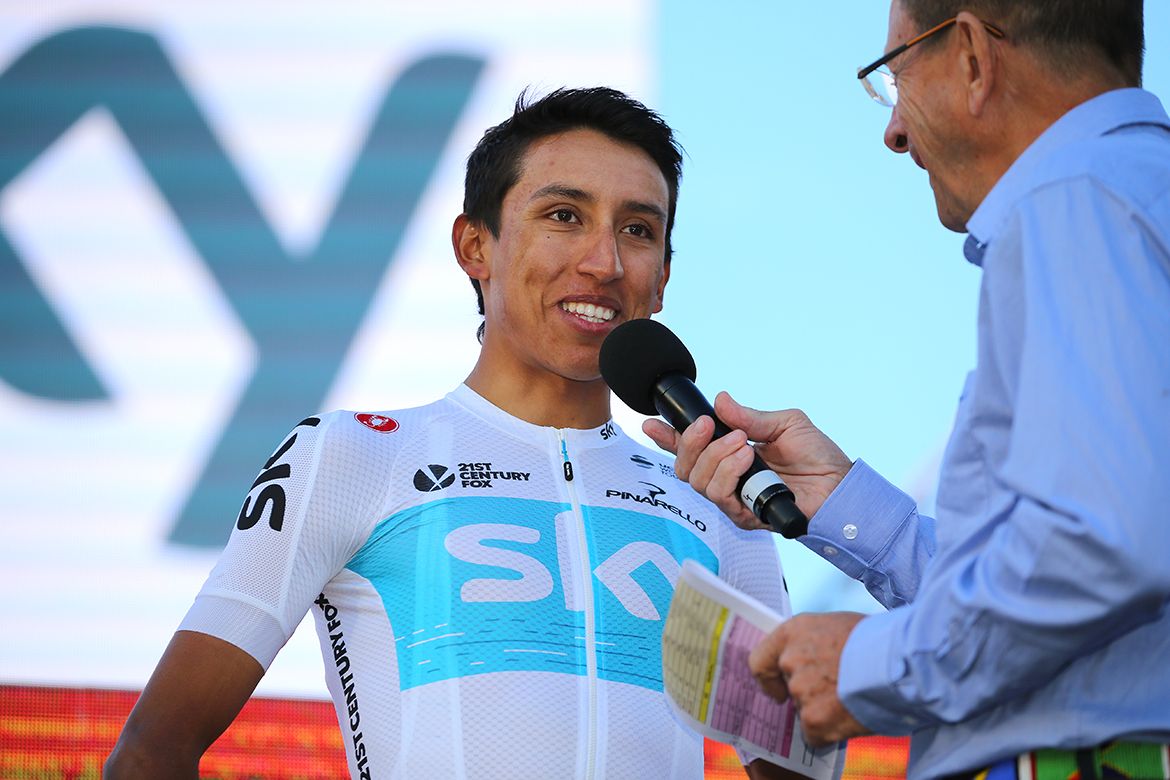 Egan Bernal (Team Sky).