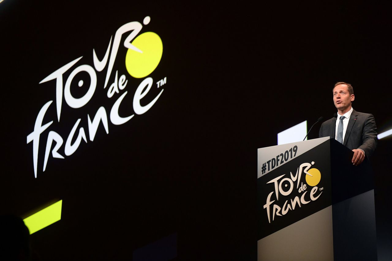 Christian Prudhomme presents the 2019 Tour de France route