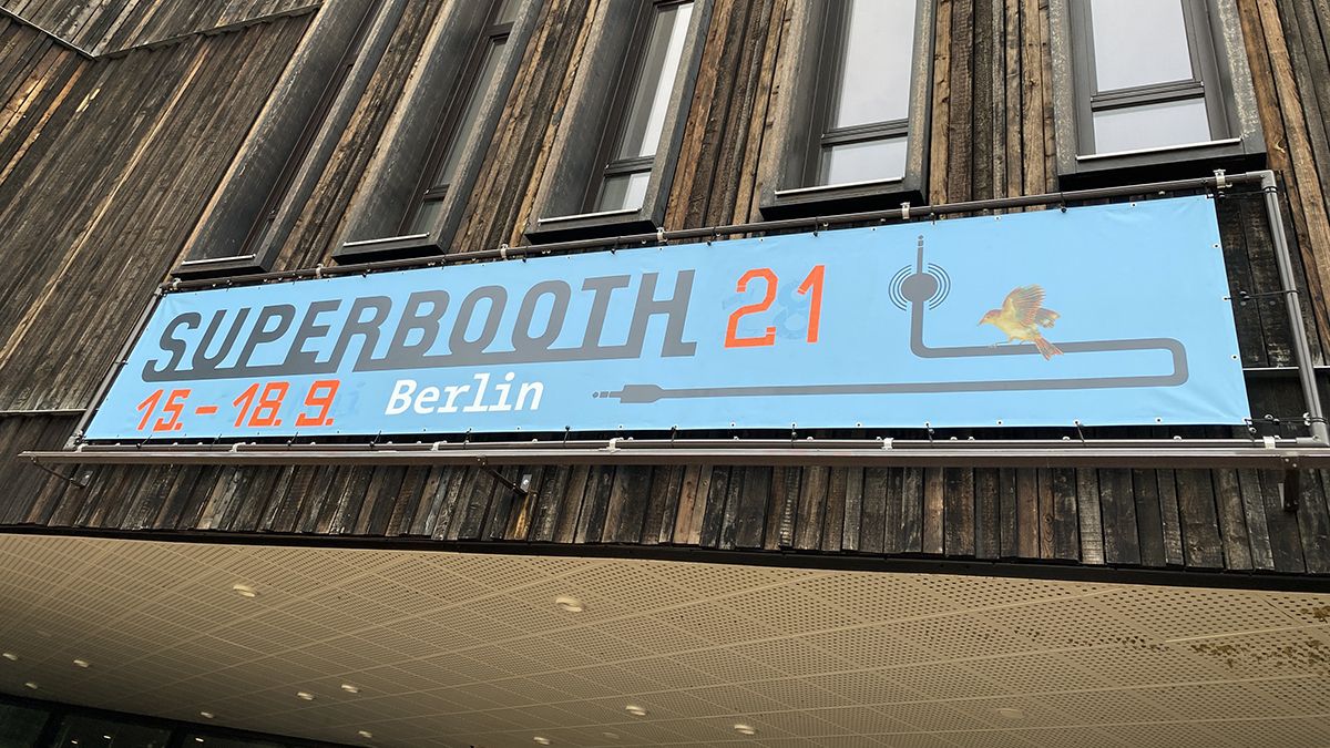 Superbooth 2021 banner