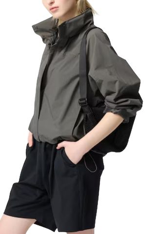 Windproof Blouson (stand Collar)