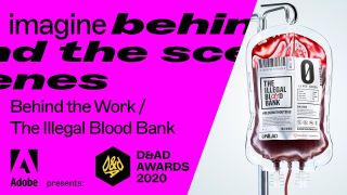 Promo for D&AD session on Adobe Live about the Illegal Blood Bank