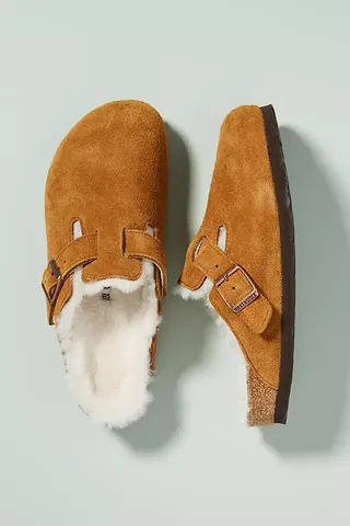 Birkenstock Boston Shearling Clogs