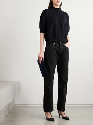 Callum High-Rise Straight-Leg Jeans