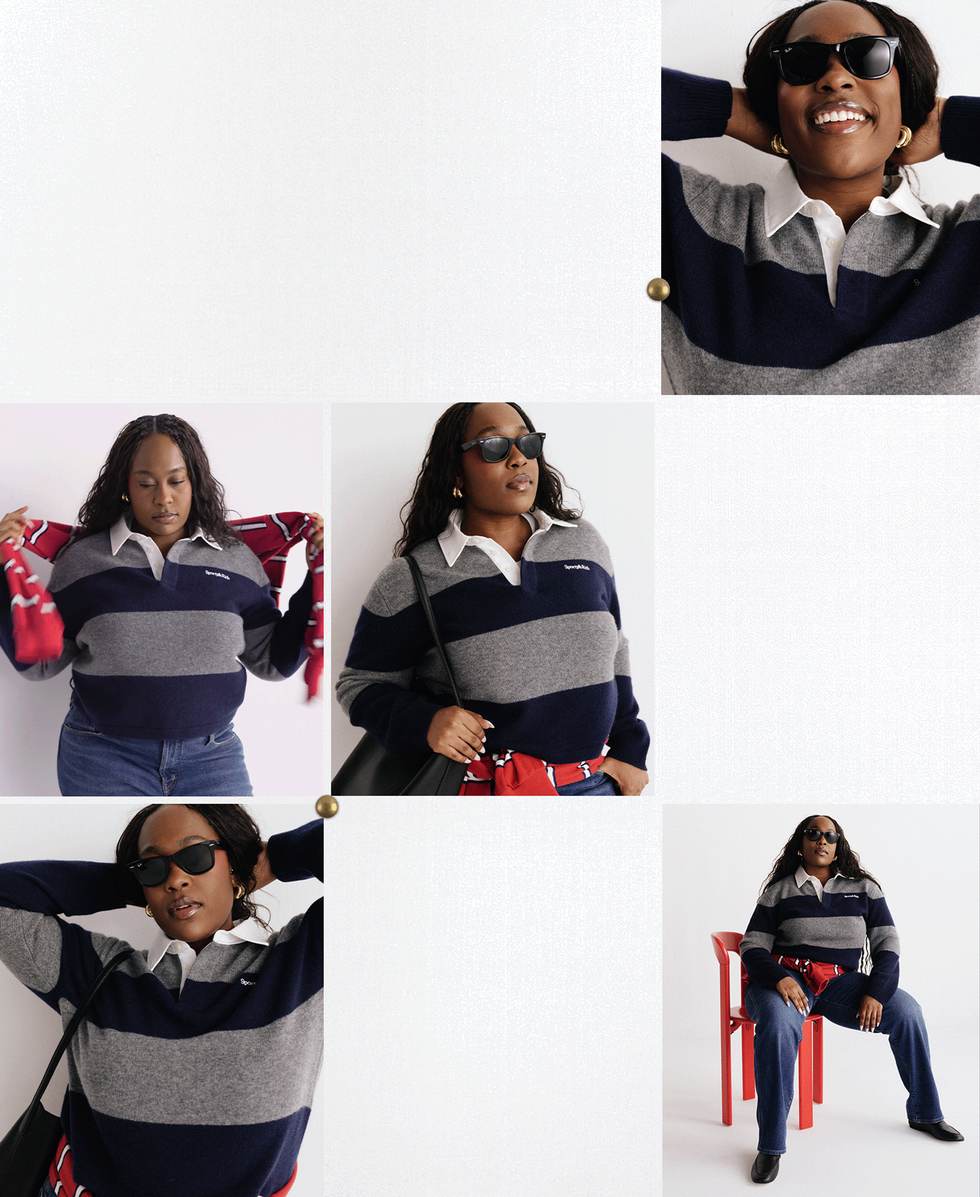 Who What Wear, The Great Try-On, Spring 2026: Sporty &amp;amp; Rich Polo Shirt