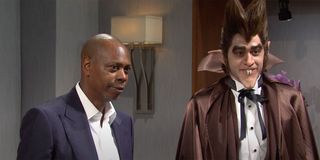 Dave Chappelle and Pete Davidson on SNL