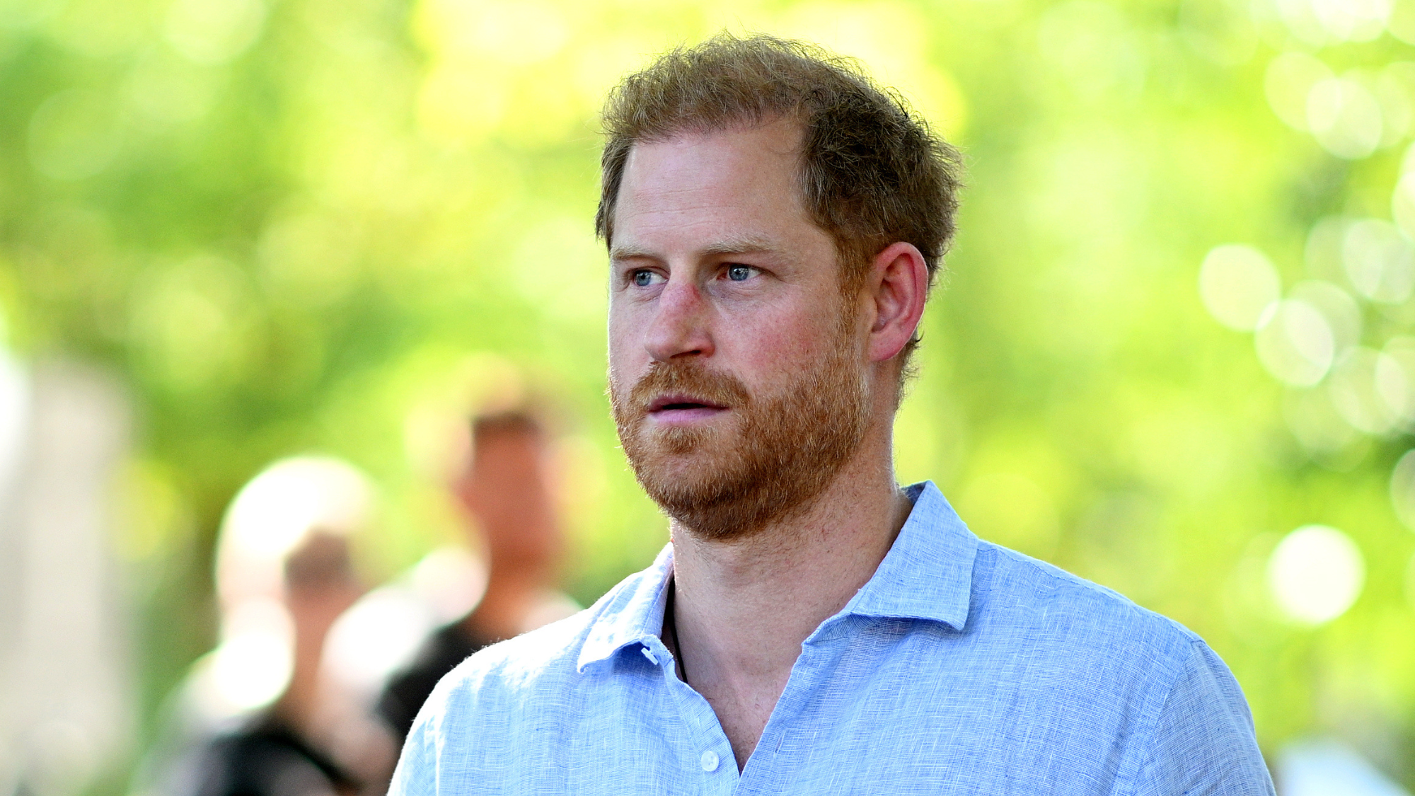 Prince Harry, Duke of Sussex looks on during day six of the Invictus Games Düsseldorf 2023 on September 15, 2023 in Duesseldorf, Germany.