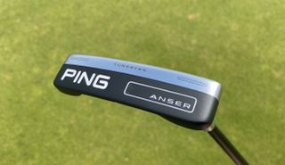 Ping 2022 Anser Putter on a green background