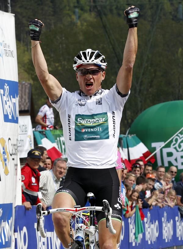 UCI Europe Tour leader Thomas Voeckler (Europcar) wins stage 2 of Giro del Trentino