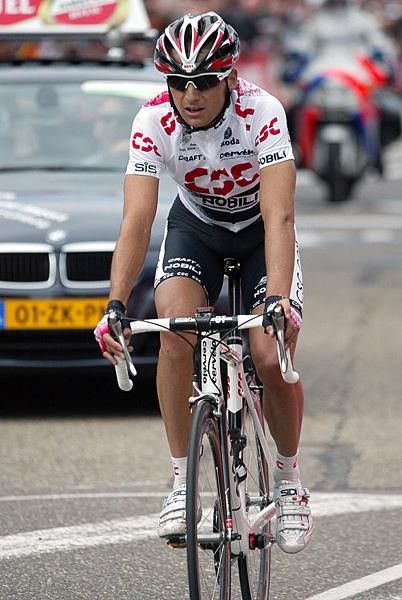 Karsten Kroon gave it all for his team leader, Fr&auml;nk Schleck.