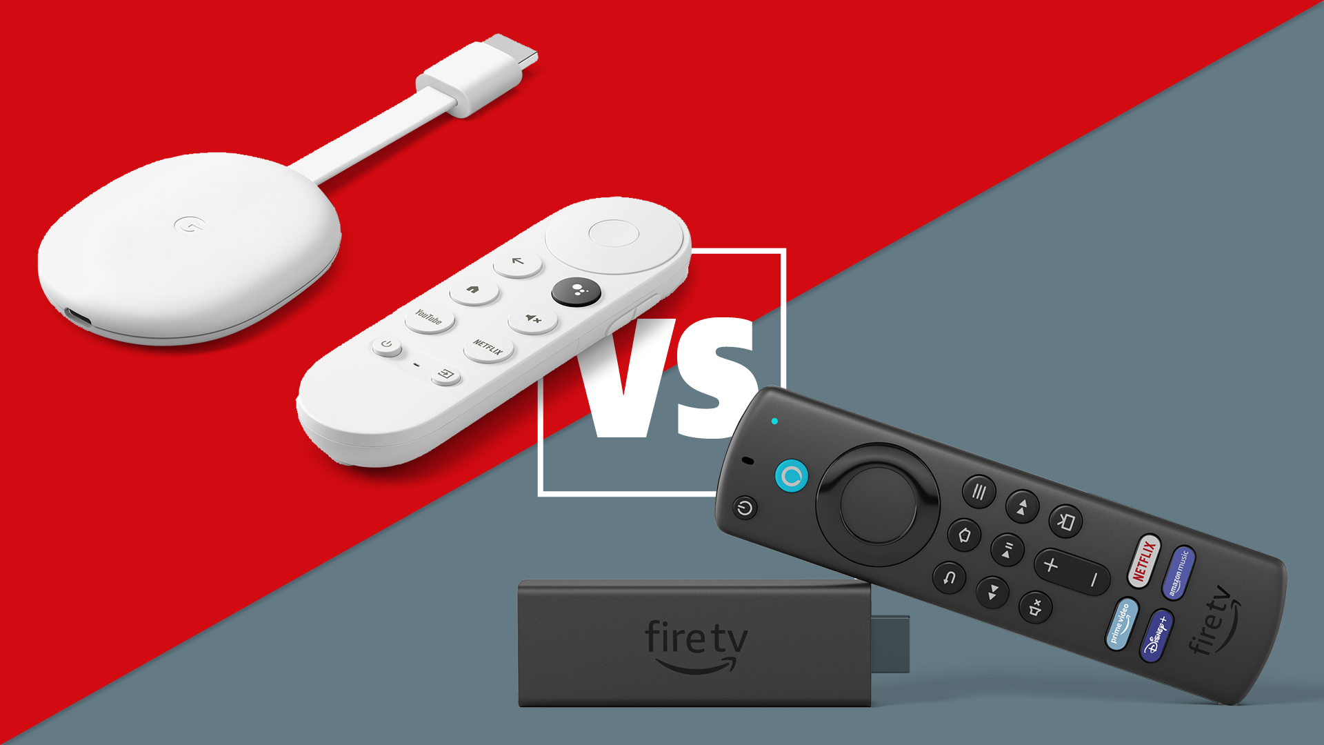 Fire TV Stick 4K vs Chromecast with Google TV: which is the