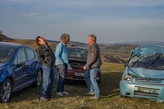 The lads enjoy themselves while filming this French special.